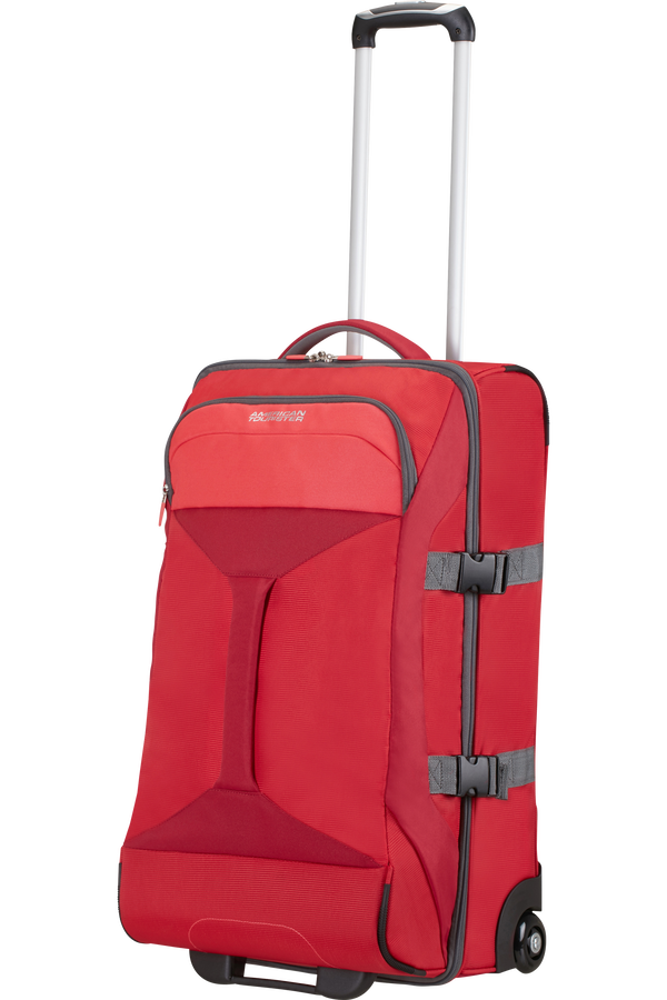 American Tourister Road Quest Bolsa de viaje con ruedas M Solid Red