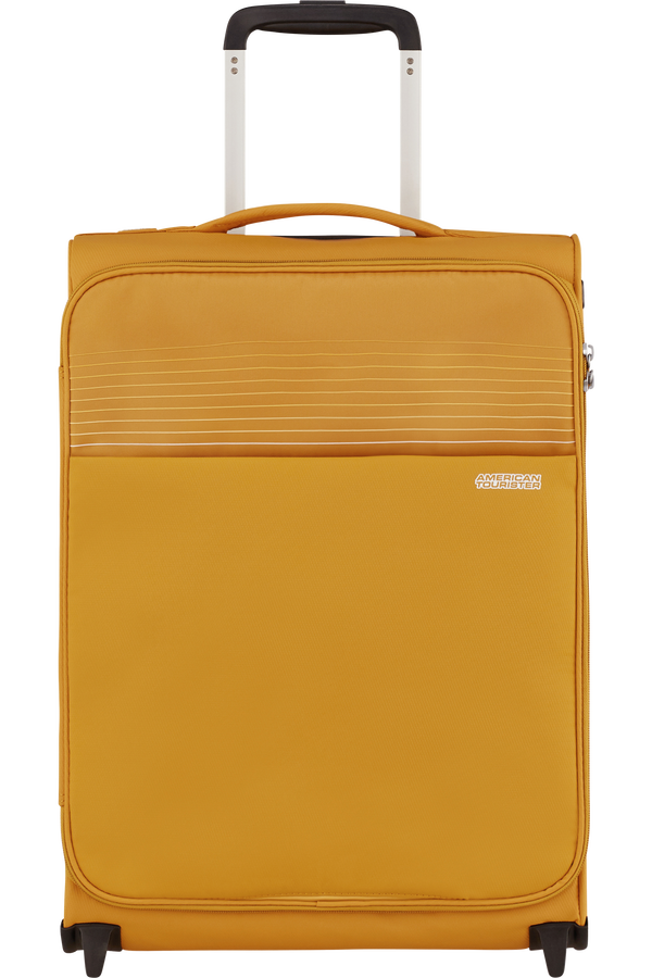 American Tourister Lite Ray Upright TSA 55cm  Golden Yellow