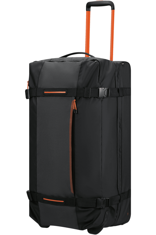 American Tourister Urban Track Duffle with wheels Lmtd L  Black/Orange American Tourister Urban Track Duffle with wheels Lmtd L  Black/Orange