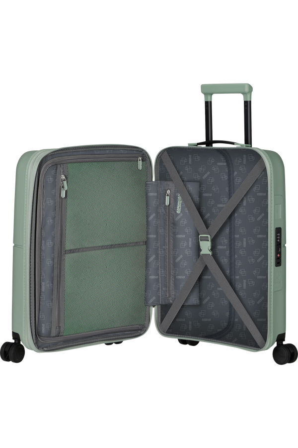 American Tourister DashPop Spinner Expandable TSA 55cm  Iceberg Green