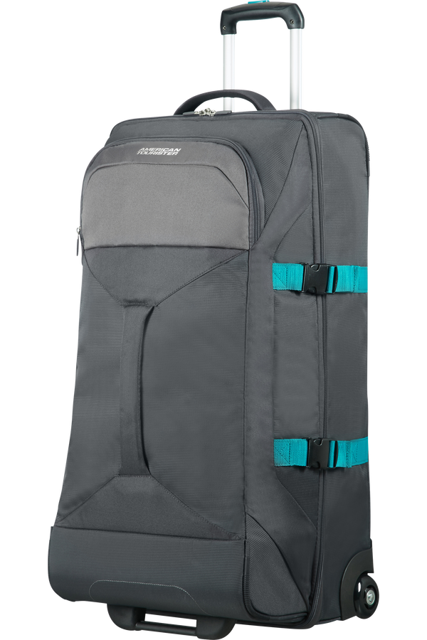 American Tourister Road Quest Bolsa de viaje con ruedas L  Grey/Turquoise