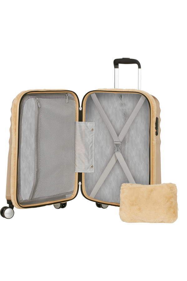 American Tourister Wavebreaker Spinner Fur 55cm  Pearl Bronze