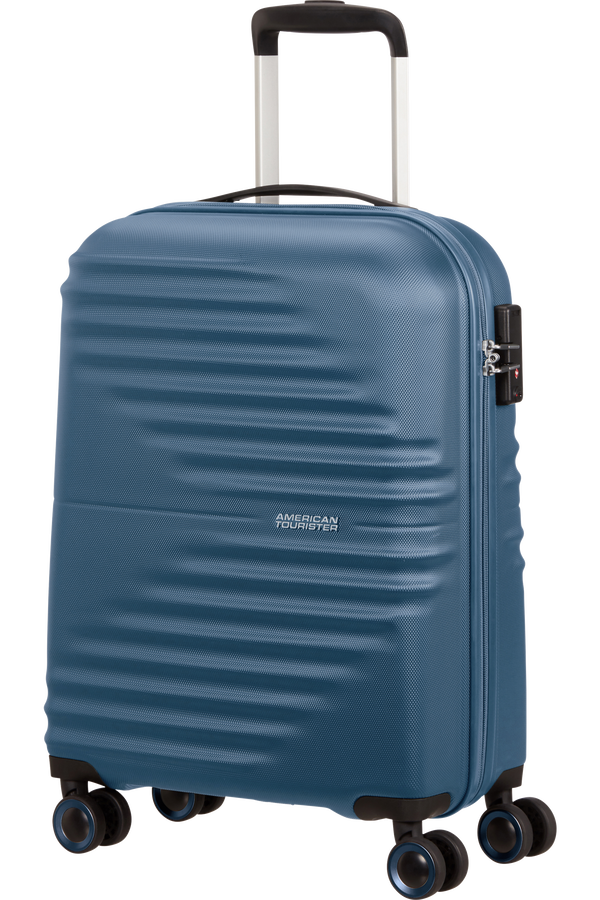 American Tourister Wavetwister Spinner TSA 55cm  Dark Navy