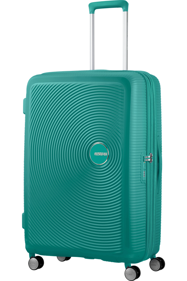 American Tourister Soundbox Spinner TSA Expandable 77cm  Forest Green American Tourister Soundbox Spinner TSA Expandable 77cm  Forest Green