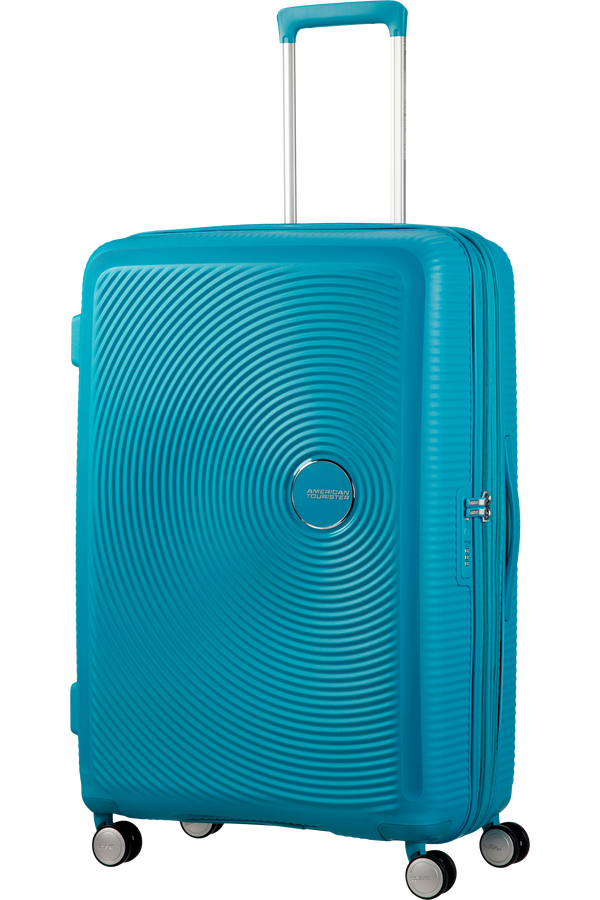 American Tourister Soundbox Spinner expansible 77cm Summer Blue