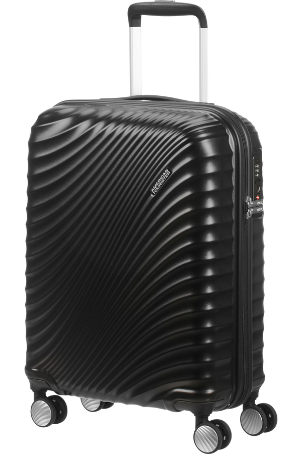 American Tourister Jetglam Spinner 55cm  Metallic Black