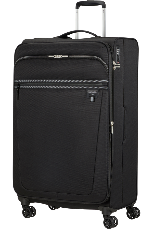 American Tourister Aerospin Spinner Expandable L  Negro