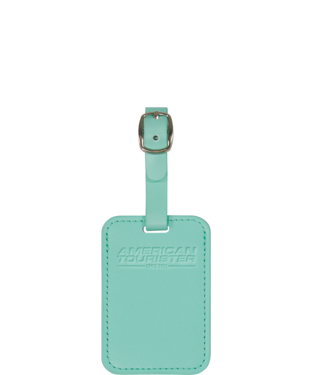 American Tourist. Ta Etiqueta de equipaje rectangular x2