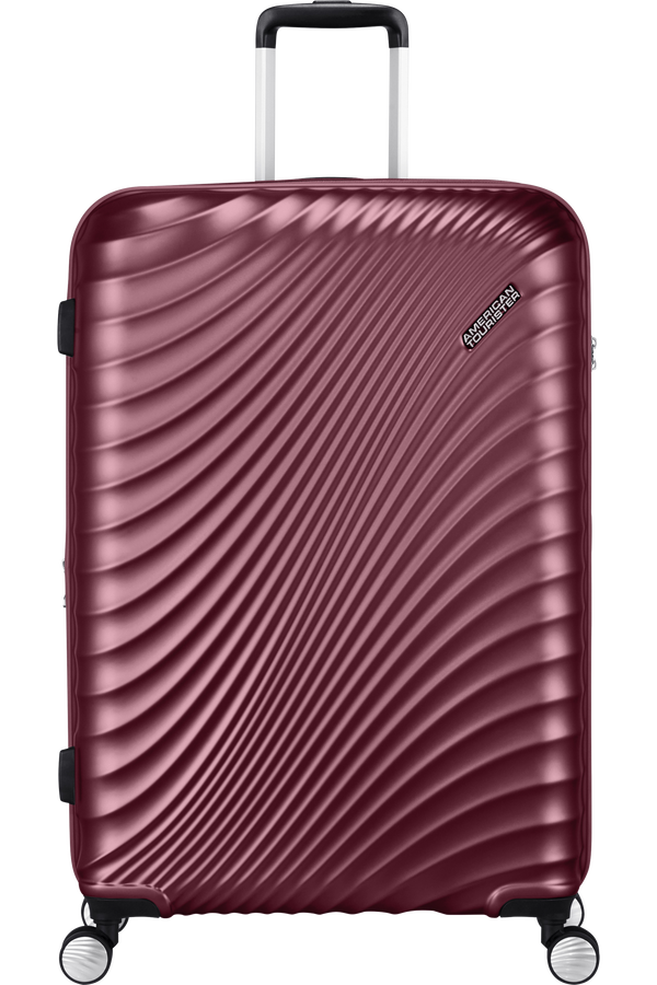 American Tourister Jetglam Spinner TSA Expandable 77cm  Metallic Grape Purple