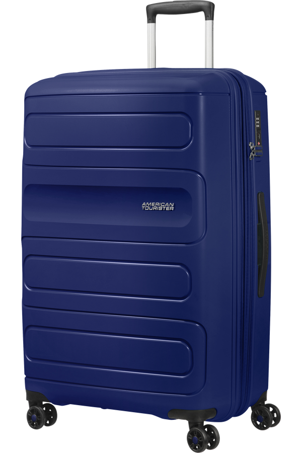 American Tourister Sunside Spinner Expandable 77cm  Dark Navy American Tourister Sunside Spinner Expandable 77cm  Dark Navy