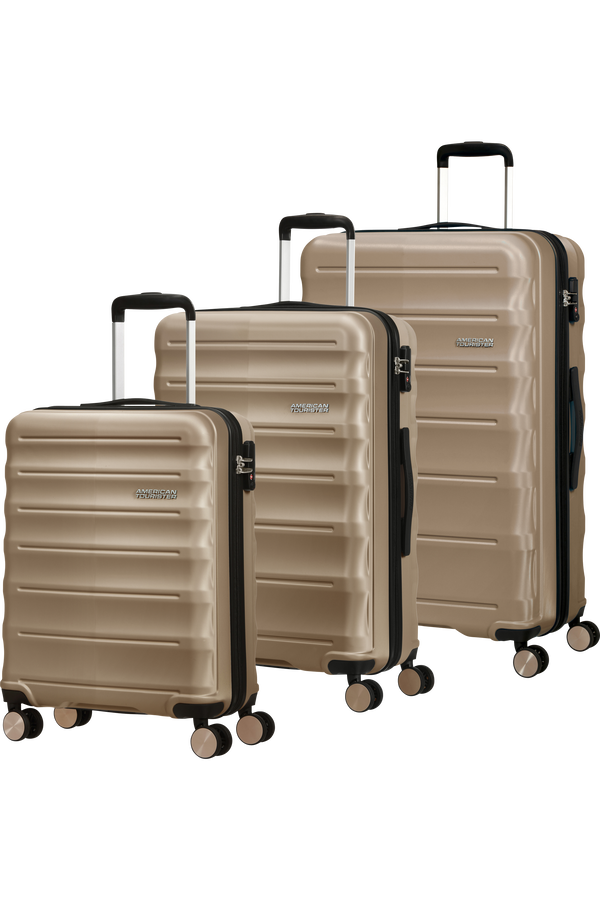 American Tourister Speedlink 3 PC Set A  Pearl Cream