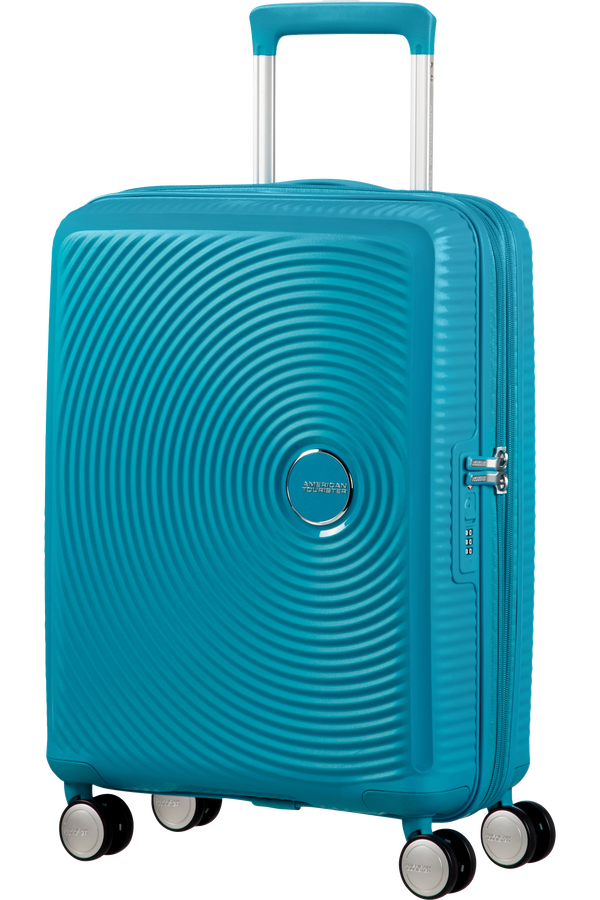 American Tourister Soundbox Spinner expansible 55cm Summer Blue