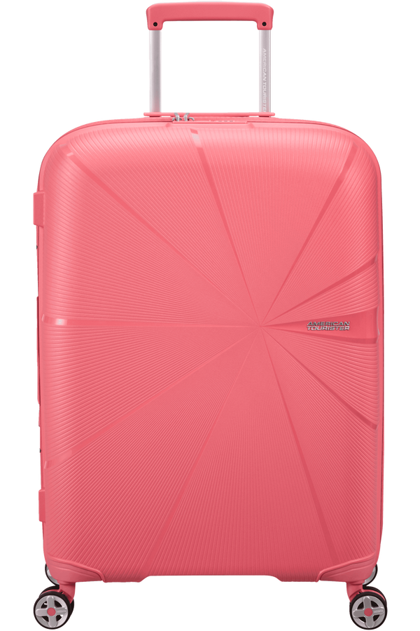 American Tourister Starvibe Spinner Expandable TSA 67cm  Sun Kissed Coral