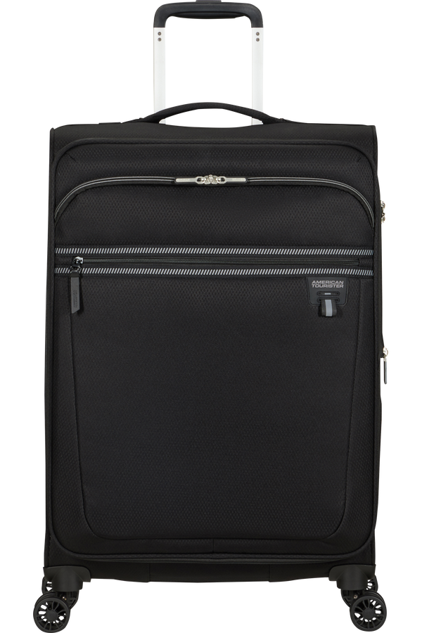 American Tourister Aerospin Spinner Expandable M  Negro