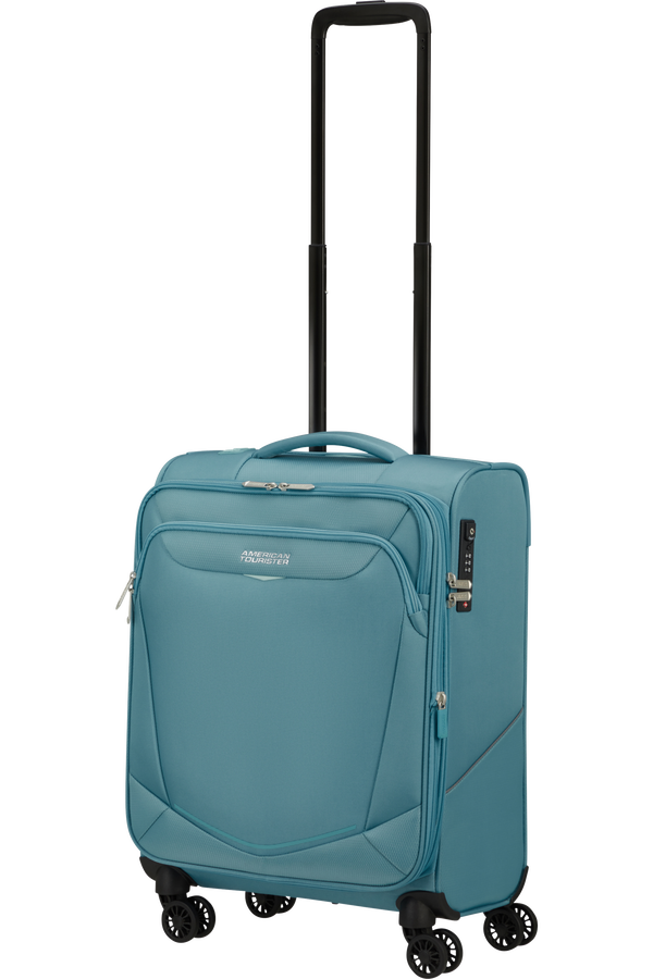 American Tourister SummerRide Spinner S EXP TSA 55cm Breeze Blue American Tourister SummerRide Spinner S EXP TSA 55cm Breeze Blue