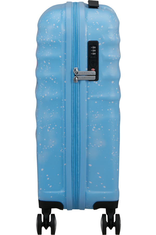 Disney Wavebreaker 55cm Maleta de Cabina | American Tourister Disney Wavebreaker Spinner TSA Disney Fl 55cm  Stitch Universe