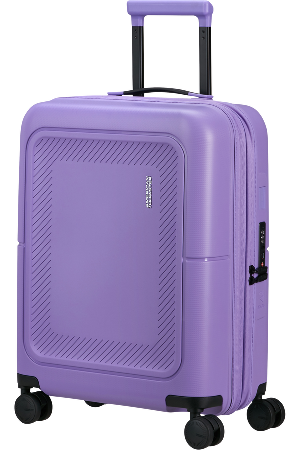 American Tourister DashPop Spinner Expandable TSA 55cm Violet Purple