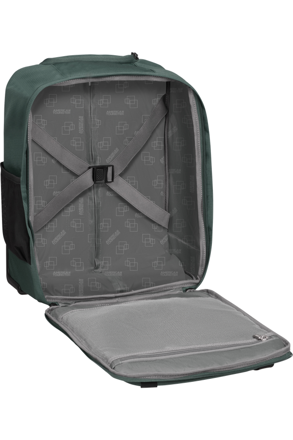 American Tourister Take2cabin Backpack with Wheels S/M  Dark Forest