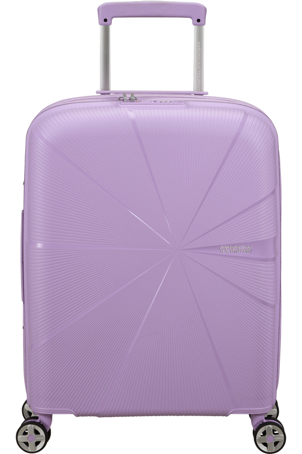 American Tourister Starvibe Spinner Expandable TSA 55cm Digital Lavender