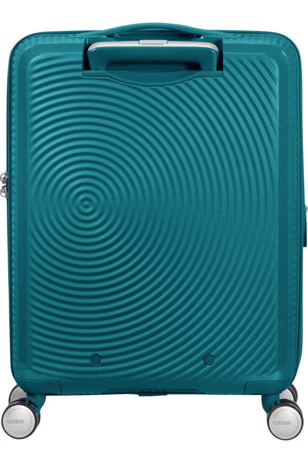 American Tourister Soundbox Spinner Expandable 55cm  Jade Green American Tourister Soundbox Spinner Expandable 55cm  Jade Green