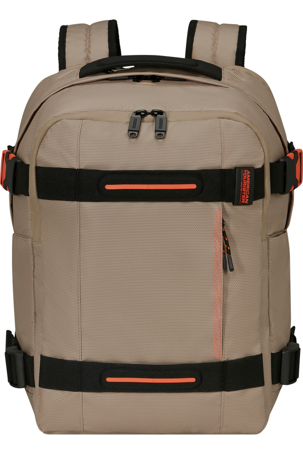American Tourister Urban Track Laptop Backpack Coated 15.6'  Beige/Orange