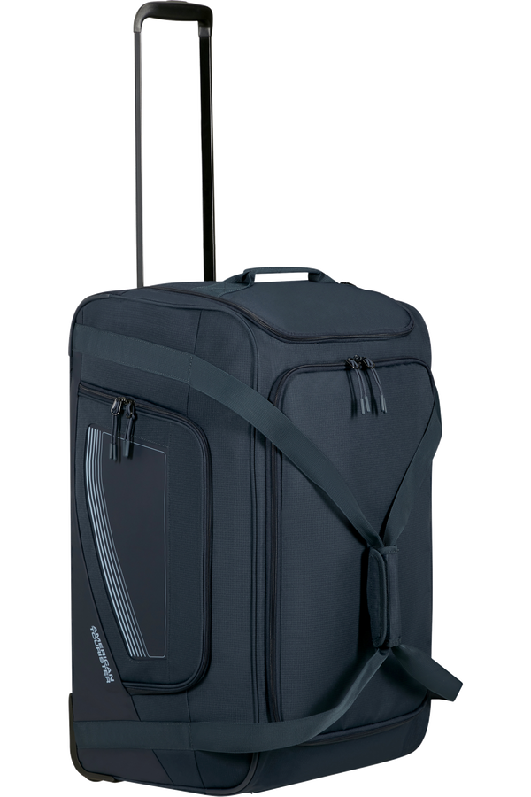 American Tourister City Racer Duffle with Wheels M  Navy