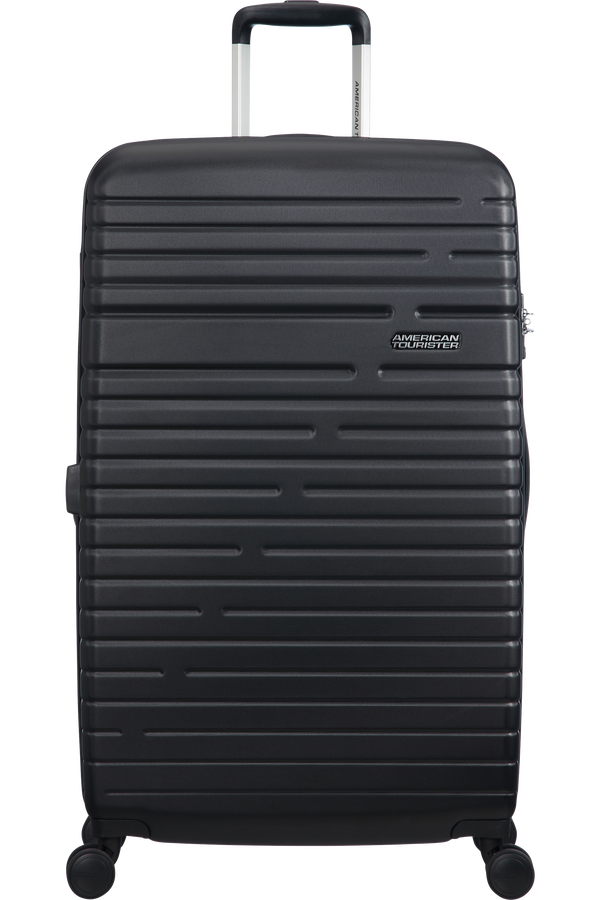American Tourister Aero Racer Spinner Expandable 79cm  Jet Black