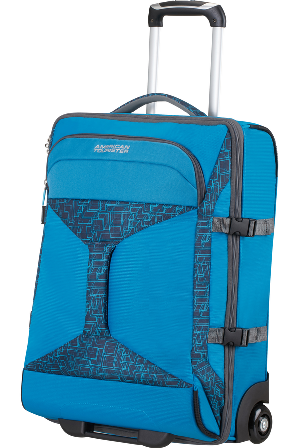 American Tourister Road Quest Bolsa de viaje con ruedas 55X40X20cm Bluestar Print