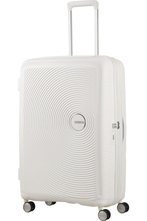 American Tourister Soundbox Spinner expansible 77cm Pure White
