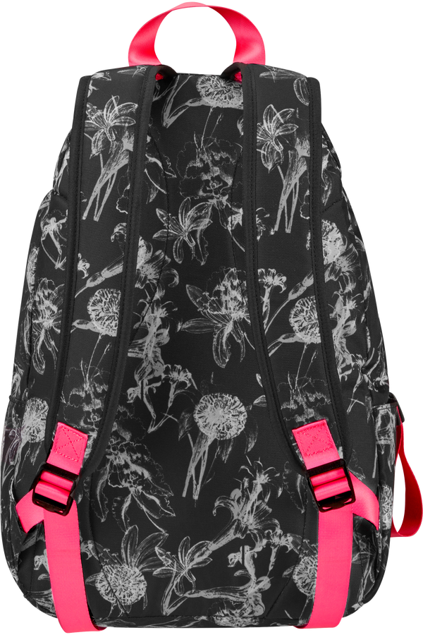 American Tourister Urban Groove Lifestyle Backpack 6  Flowers Black