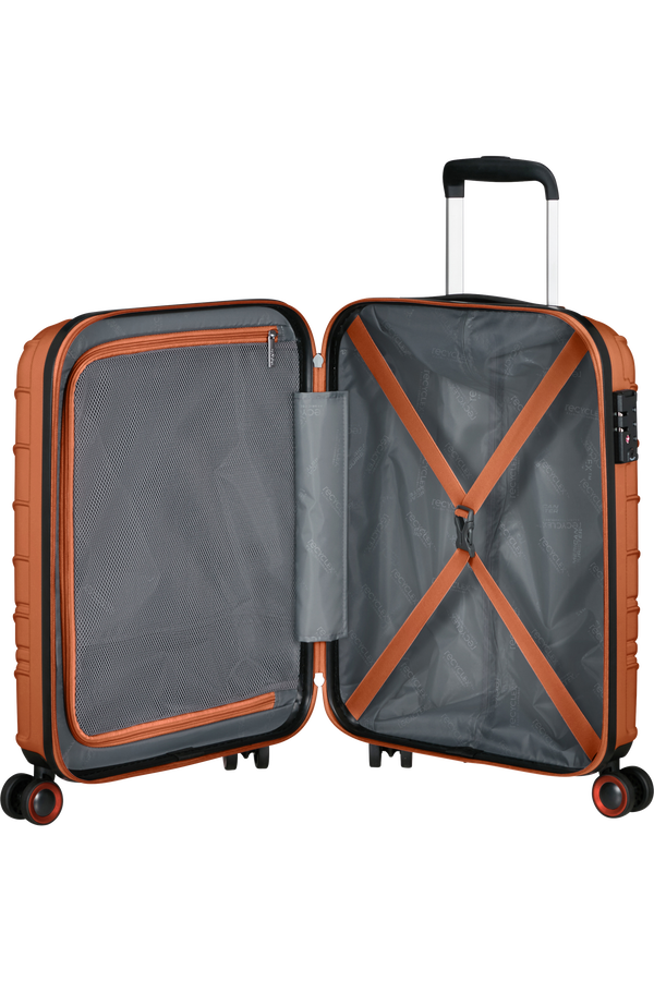 American Tourister Speedstar Spinner 55/20 Tsa  Copper Orange