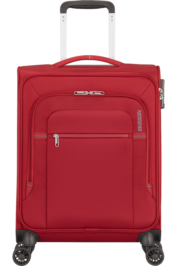 American Tourister Crosstrack Spinner 55cm Red/Grey