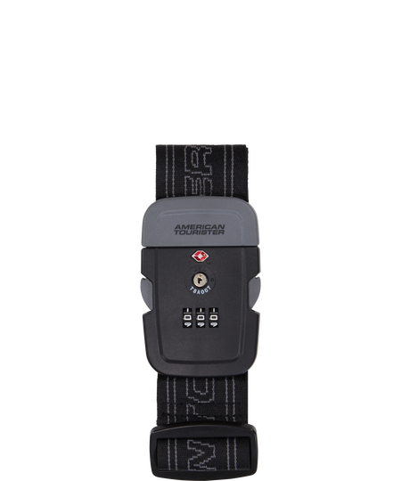 Luggage Strap Correa para equipaje/Candado TSA | American Tourister American Tourist. Ta Luggage Belt TSA  Black/Grey
