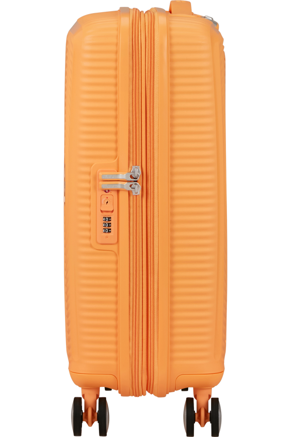 SoundBox 55cm Maleta de Cabina | American Tourister SoundBox Spinner TSA Expandable 55cm  Papaya Pop