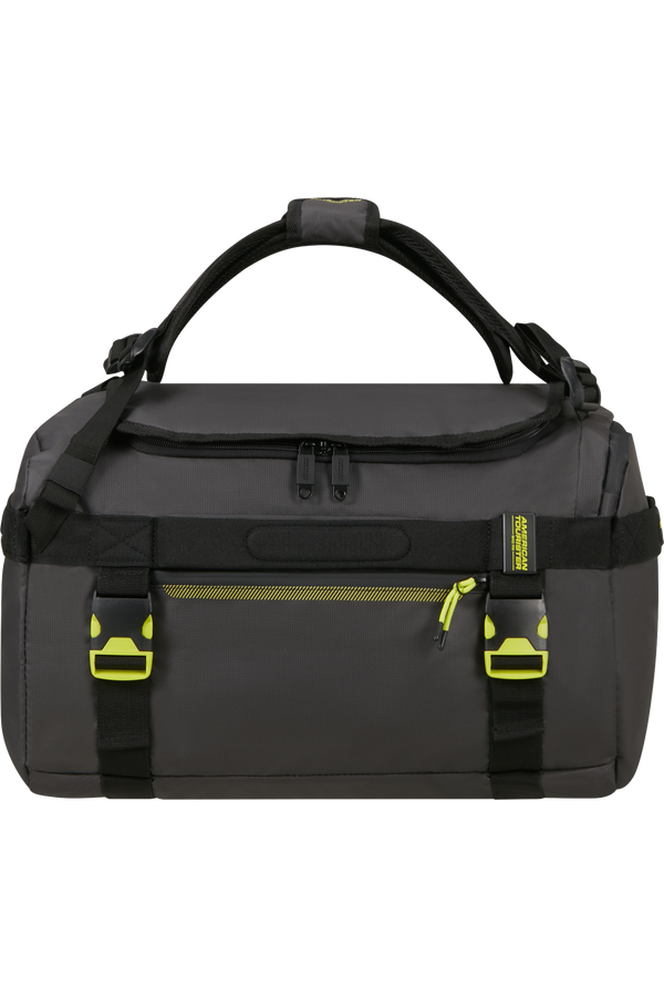 American Tourister Urban Track Duffle/Backpack Coated M  Black/Lime