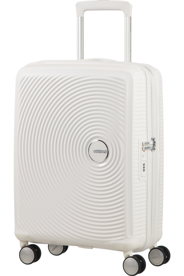 American Tourister Soundbox Spinner expansible 55cm Pure White American Tourister Soundbox Spinner expansible 55cm Pure White