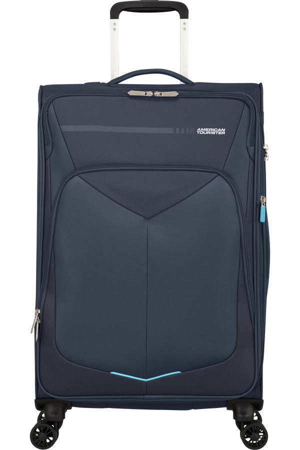 American Tourister Summerfunk Spinner Exp TSA 67cm  Navy