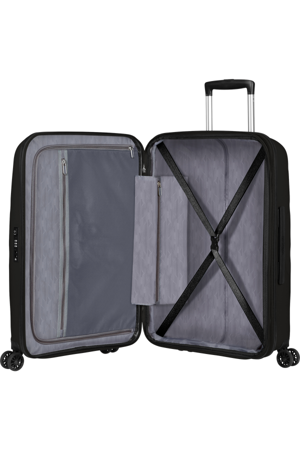 American Tourister Bon Air Dlx Spinner TSA Expandable 66cm  Negro