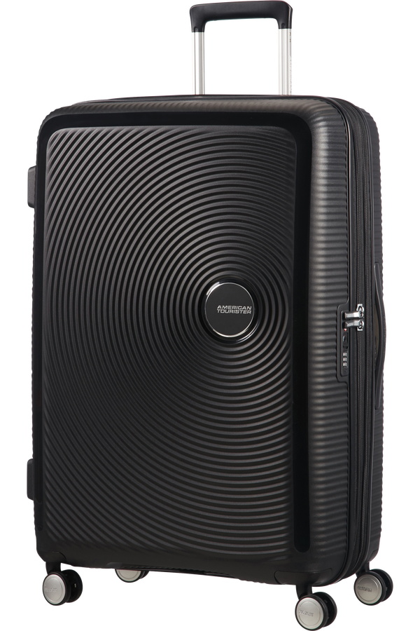 American Tourister Soundbox Spinner expansible 77cm Bass Black American Tourister Soundbox Spinner expansible 77cm Bass Black