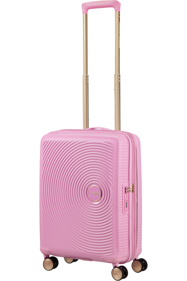 American Tourister Soundbox Spinner TSA Expandable 55cm  Pearl Pink/Gold American Tourister Soundbox Spinner TSA Expandable 55cm  Pearl Pink/Gold