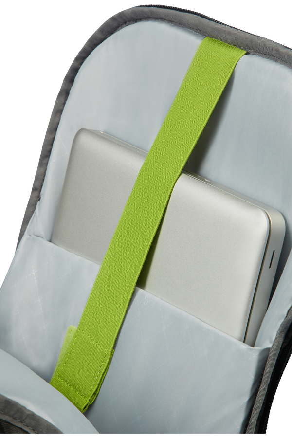 American Tourister Urban Groove Mochila para portátil 2 39.6cm/15.6inch Black/Lime Green