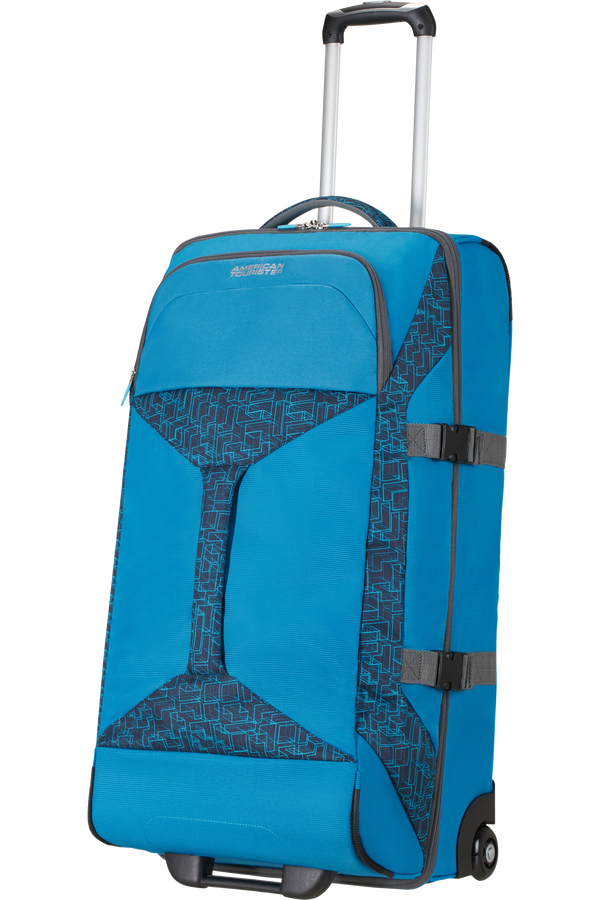 American Tourister Road Quest Bolsa de viaje con ruedas L Bluestar Print