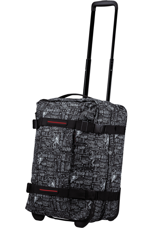 American Tourister Urban Track Disney Duffle with Wheels Marvel S  Spiderman Sketch American Tourister Urban Track Disney Duffle with Wheels Marvel S  Spiderman Sketch