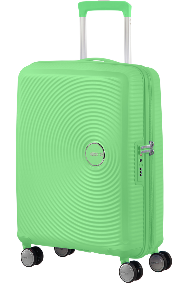 American Tourister Soundbox Spinner TSA Expandable 55cm  Spring Green
