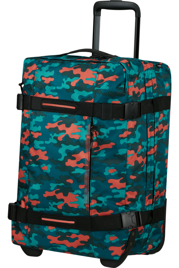 American Tourister Urban Track Duffle with Wheels S  Camo Print American Tourister Urban Track Duffle with Wheels S  Camo Print