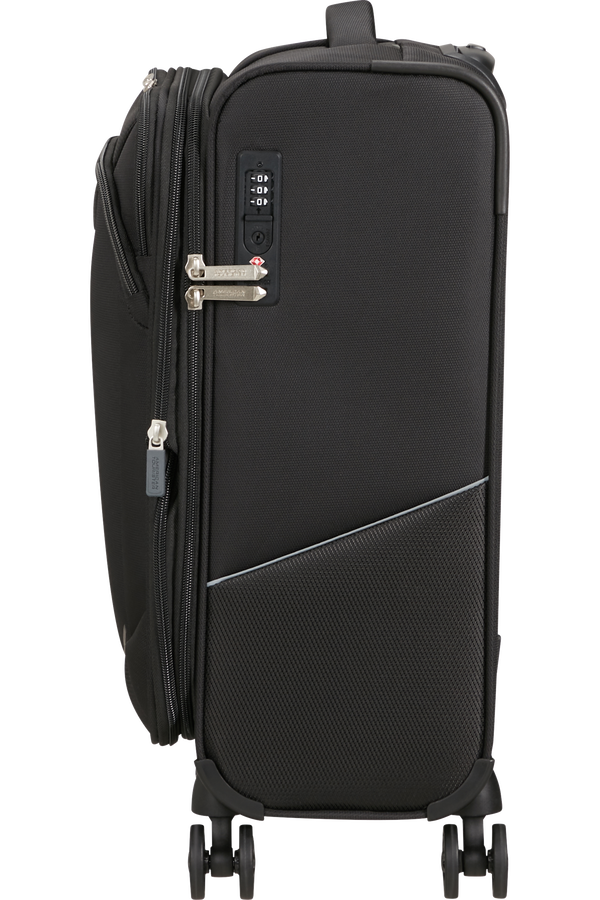American Tourister SummerRide Spinner Expandable TSA 55cm L35  Negro American Tourister SummerRide Spinner Expandable TSA 55cm L35  Negro