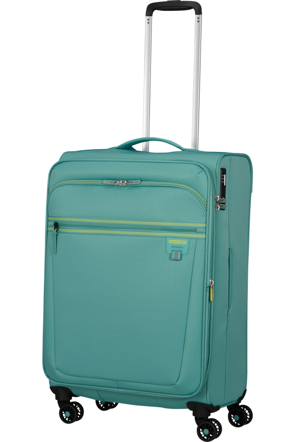 American Tourister Aerospin Spinner Expandable M  Dusty Turquoise