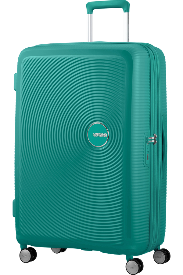 American Tourister Soundbox Spinner TSA Expandable 77cm  Forest Green American Tourister Soundbox Spinner TSA Expandable 77cm  Forest Green