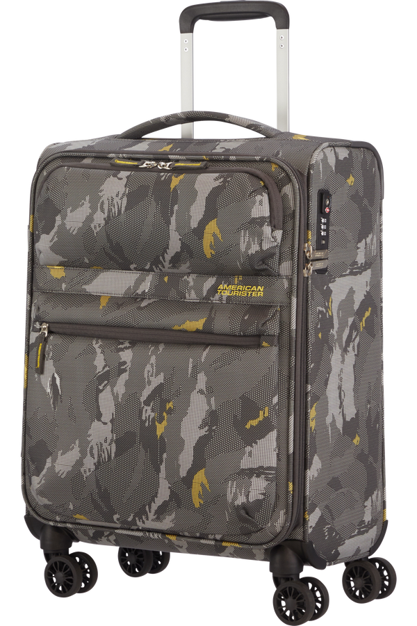 American Tourister Matchup Spinner Print TSA 55cm  Camo Grey