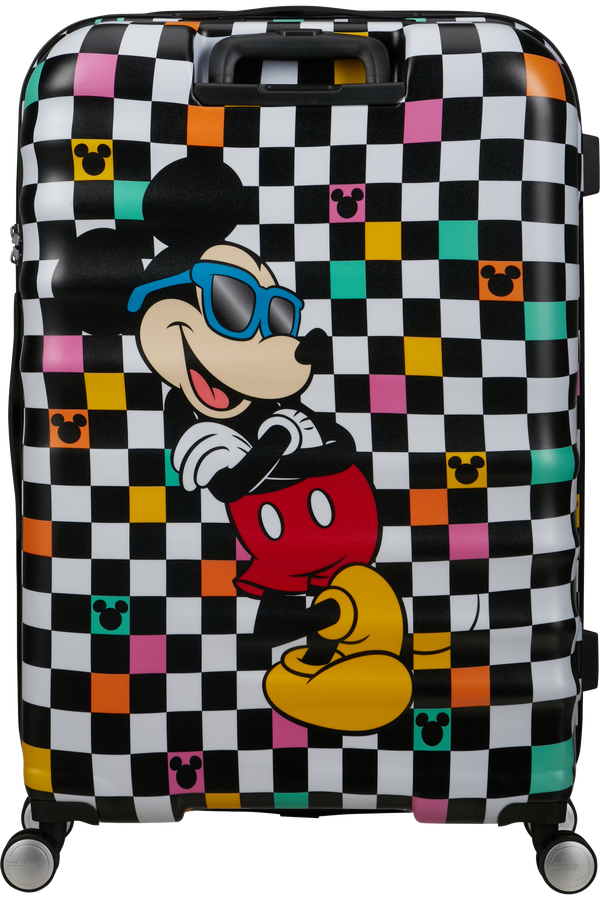 American Tourister Disney Wavebreaker Spinner TSA Disney Fl 77cm  Mickey Check